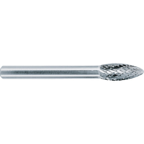 Super Super Carbide Bur Long Shank Diameter 6mm (Oval Type) Single Cut Blade Diameter 12.7 SB51C02SL 1 Piece
