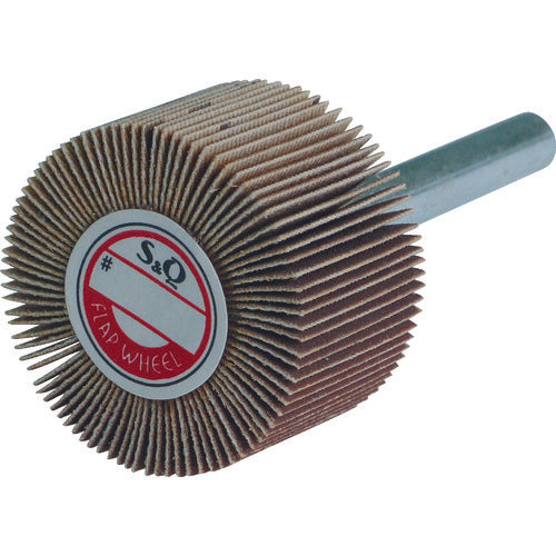 MURAKO Shaft-mounted flap without fittings, outer diameter 30, width 20, shaft diameter 6mm, 40# KN3020, 10 pieces