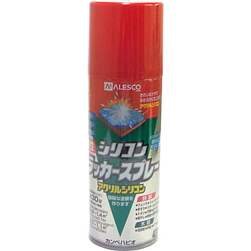 KANSAI Oil-based Silicone Lacquer Spray, Red, 420ml, 00587644162420, 1 bottle