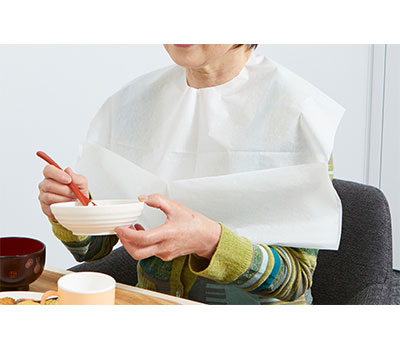 フェルラックエプロン　テープ付 / 076372　L　100枚入　1 個