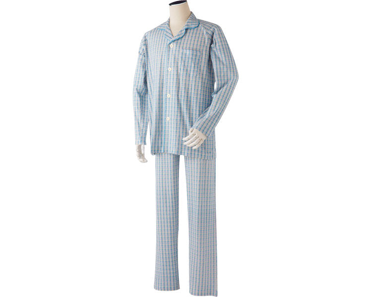 Easy pajamas for men / S-RP L Blue 1 piece