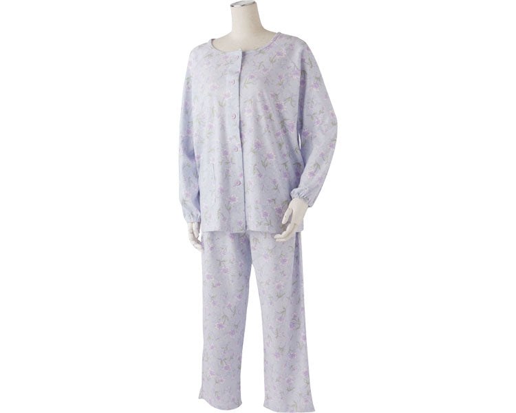 Easy pajamas for women / F-RP M Purple 1 piece