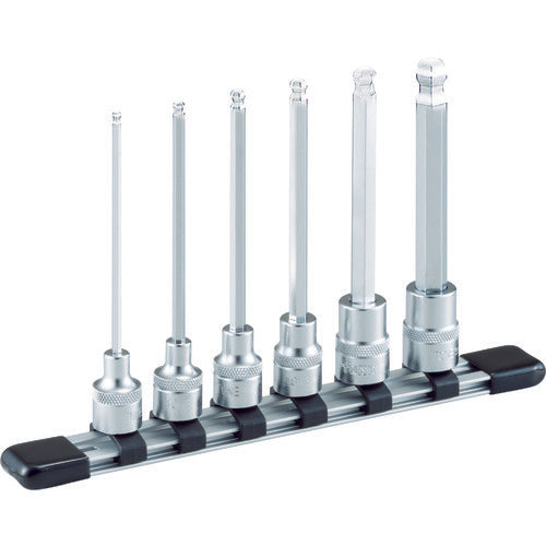 ＴＯＮＥ　ロングボールポイントヘキサゴンソケットセット（ホルダー付）　HBH306L　1 Ｓ