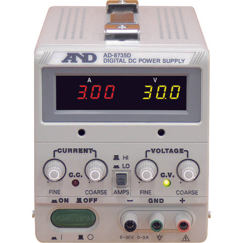 Ａ＆Ｄ　直流安定化電源トラッキング動作可能ＬＥＤデジタル表示　AD8735D　1 台