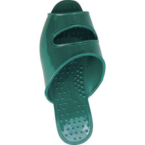 Inner and outer rubber School mode Dark green Size 7 (24.0-24.5cm) SM-DGR-7 1 pair