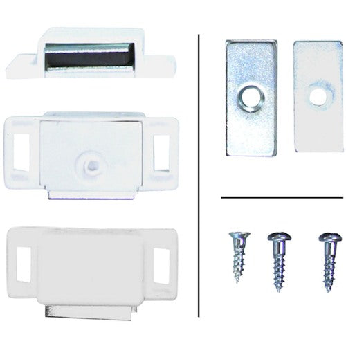 WAKI Magnet Catch VB-026 PC M40 White VB-026 1 piece