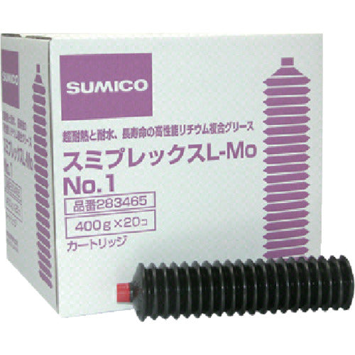 住鉱　グリース（耐熱耐水高荷重用）　スミプレックスＬ−ＭＯ　Ｎｏ．１　４００ｇ　283465　1 本