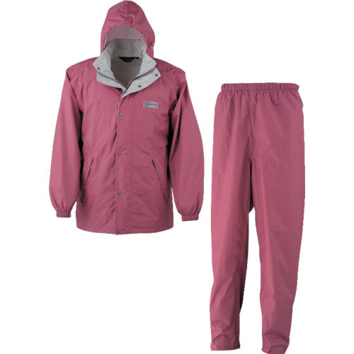 Kajimeiku Entry Rain Suit 2 Pink LL 7250-27-LL 1 unit