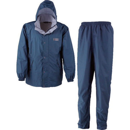 カジメイク　エントラントレインスーツ２　サックス　Ｍ　7250-47-M　1 着