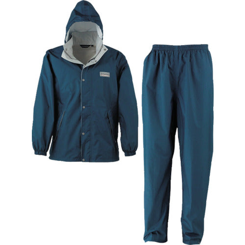 Kajimeiku Entry Rain Suit 2 Navy L 7250-55-L 1 unit
