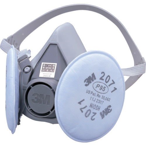 3M 교환식 방진 마스크 ​​6000/2071-RL2 L사이즈 6000/2071-RL2L 1개