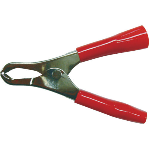 Teishin Hippo Clip C-661 Rated 10A 1 each red and black 1S (PK) 2 pieces C-661R/B 1 S