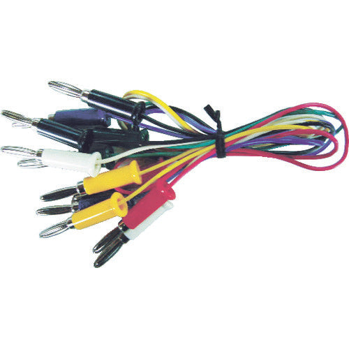 Teishin Test Lead 50cm with Banana Plugs on Both Ends (1 bag (PK) = 6 pieces) TLA-113 1 bag