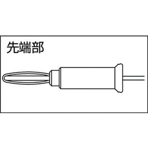 Teishin Test Lead 50cm with Banana Plugs on Both Ends (1 bag (PK) = 6 pieces) TLA-113 1 bag