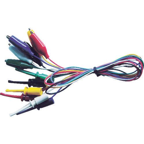 Teishin IC test lead 50cm shield clip S⇔IC clip S (6 pieces) TLA-115 1 bag