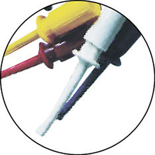 Teishin IC test lead 50cm shield clip S⇔IC clip S (6 pieces) TLA-115 1 bag