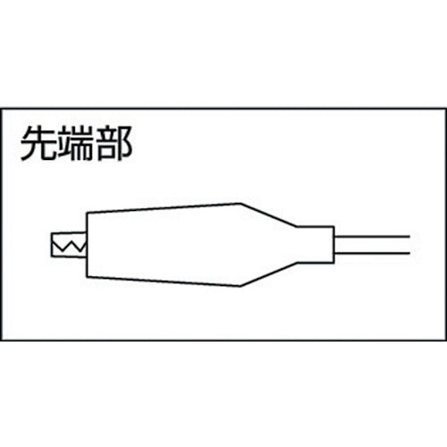 Teishin IC test lead 50cm shield clip S⇔IC clip S (6 pieces) TLA-115 1 bag