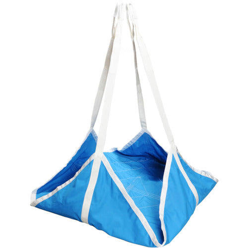 丸善織物　トラッシュシート　４点フックタイプ　２．１Ｍ角　TS-21B　1 枚