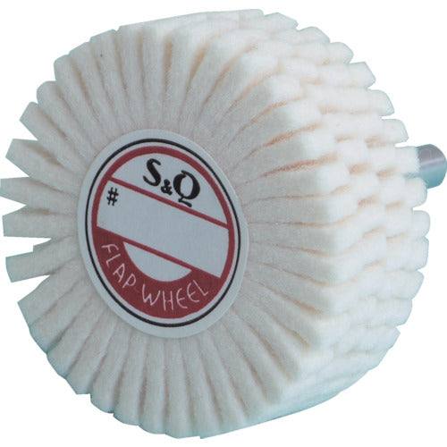 MURAKO felt slit wheel with shaft, outer diameter 20Φ, width 20mm, FSF2020, 5 pieces