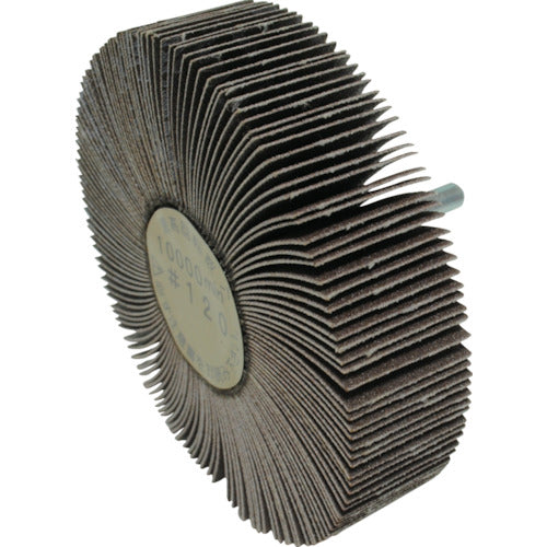 야나세 축 부착 플랩 휠 100x25x6 #120 UF100257 5개