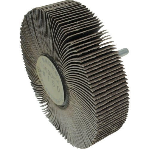 Yanase Axle-mounted flap wheel 100x25x6 #150 UF100258 5 pieces