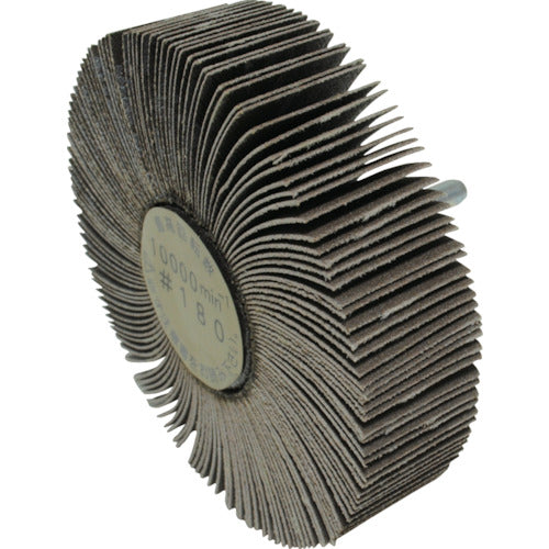 Yanase Axle-mounted flap wheel 100x25x6 #180 UF100259 5 pieces