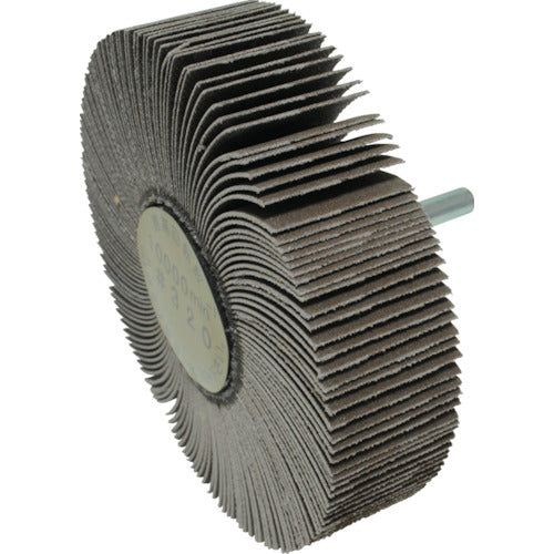 Yanase Axle-mounted flap wheel 100x25x6 #320 UF1002511 5 pieces