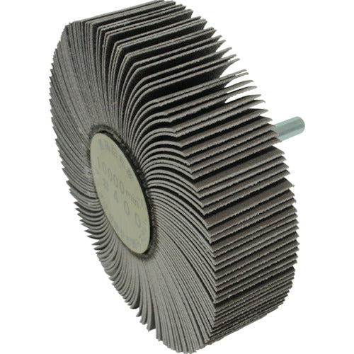 Yanase Axle-mounted flap wheel 100x25x6 #400 UF1002512 5 pieces
