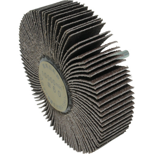 Yanase Axle-mounted flap wheel 100x25x6 #60 UF100254 5 pieces