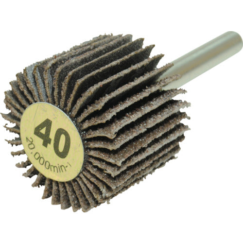 Yanase Axle-mounted flap wheel (40) UF30253 10 pieces