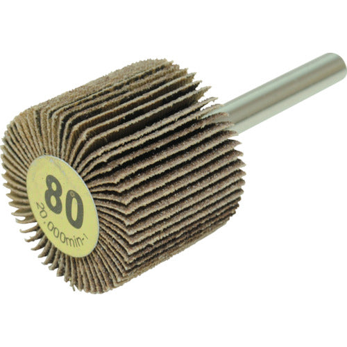 Yanase Axle-mounted flap wheel (80) UF30255 10 pieces