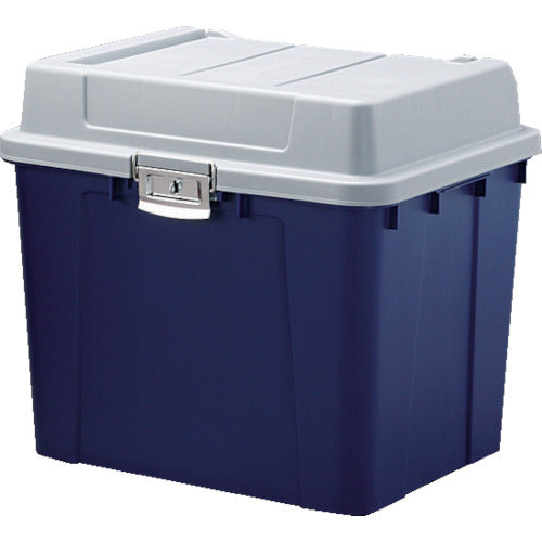 IRIS 201782 Multipurpose Outdoor Storage Sealed Buckle Stocker 548 x 470 x 498 Blue KB-540-B 1 unit