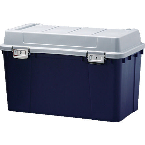 IRIS 201781 Multipurpose Outdoor Storage Sealed Buckle Stocker 788 x 470 x 498 Blue KB-780-B 1 Unit