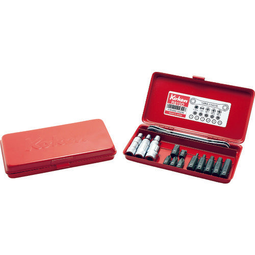 Ｋｏ−ｋｅｎ　ラチェットスパナセット１７ヶ組　R810D　1 Ｓ