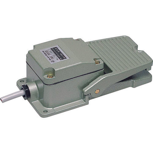 Ojiden Foot Switch, Industrial Weatherproof, Electric Rating 6A-250VAC OFL-1-SM2, 1 Unit