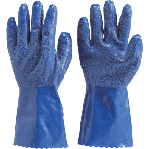 TRUSCO Oil and Chemical Resistant Nitrile Thick Gloves, Medium Size, TGN-M, 1 Pair