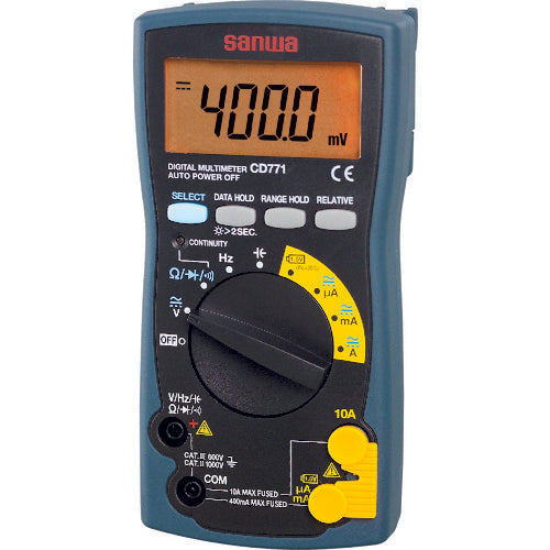 SANWA Digital Multimeter with Backlight CD771 1 unit