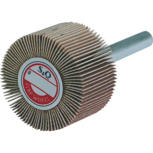 MURAKO Shaft-mounted flap without fittings, outer diameter 30, width 20, shaft diameter 6mm, 400# KN3020, 10 pieces