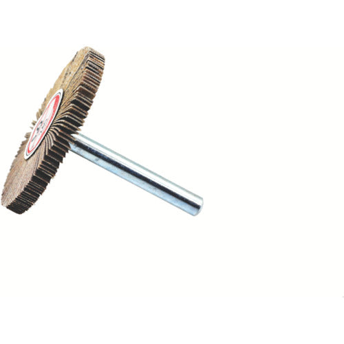 ＭＵＲＡＫＯ　軸付フラップ金具無し　外径５０　幅５　軸径６ｍｍ　２４０＃　KN5005　10 個