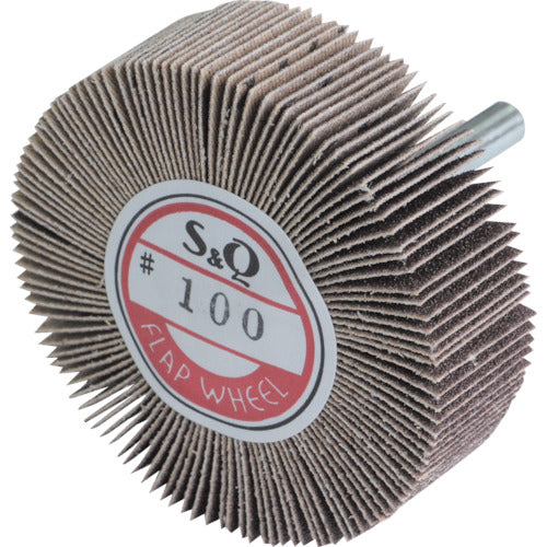 MURAKO Shaft-mounted flap without fittings, outer diameter 60, width 20, shaft diameter 6mm, 400# KN6020, 10 pieces