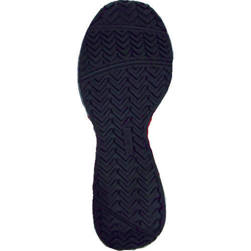 Nissin Sneakers with Anti-Slip Resin Toe Cap 25.0cm V2000BK-25.0 1 pair