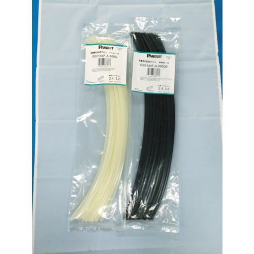 ＰＡＮＤＵＩＴ　粘着剤付自在ブッシュ　スリットあり　少量パックナチュラル　２５本　GEE99F-A-508Q　1 袋