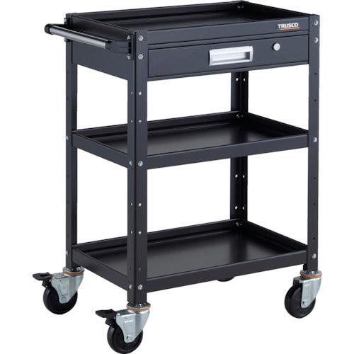TRUSCO 툴 왜건 버디 왜건 600X400 인출 첨부 블랙 BDW-963V-BKBK 1대