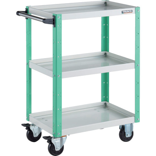 TRUSCO Tool Wagon Eagle Wagon 600X400XH880 White/Young Green EGW-963-WYG 1 unit