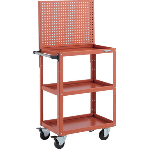 TRUSCO Tool Wagon Eagle Wagon with Upper Punching Panel 600X400X1330 Orange EGW-P963-OROR 1 Unit