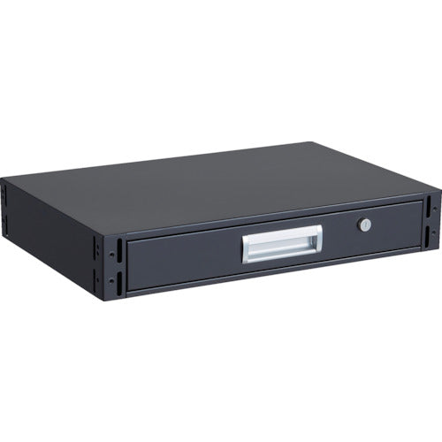 TRUSCO Tool Wagon Eagle Birdy Wagon 1 Drawer 600 x 400 Black EGW-64V-BK 1 Unit