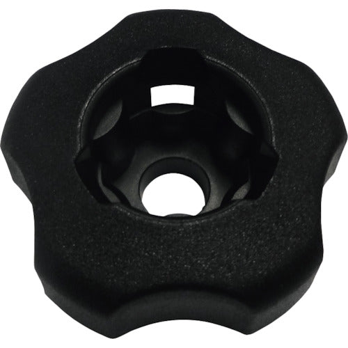 コノエ　ノブスターＮ　黒−黒　Ｍ１２（１０個入）　KNOBSTARN-BB-12　1 袋