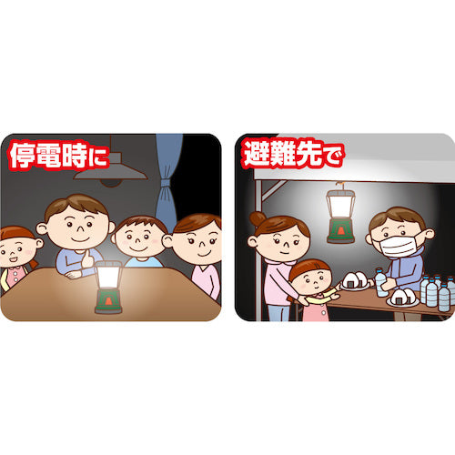 ＥＬＰＡ　ＬＥＤ強力ランタン　DOP-L805　1 個