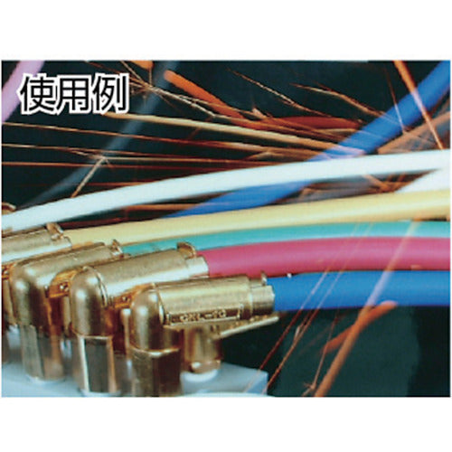 チヨダ　チューブ継手　タッチコネクターエルボコネクターＨタイプ（金属）　適合チューブ外径Ｄ：１０ｍｍ　接続口径：Ｒ１／８　CKL-10-01H　1 個