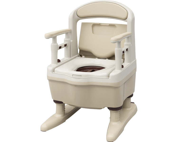 Anju Portable Toilet Jaspita Soft Seat / 533-921 Beige 1 Unit